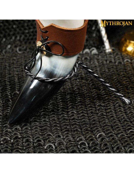 wrought iron horn stand