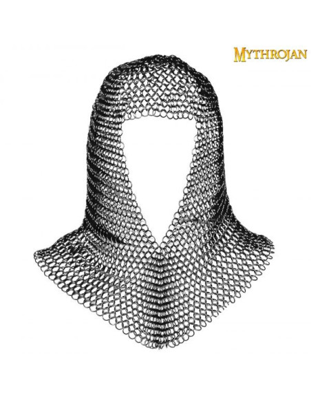 Chainmail set with polished zinc...