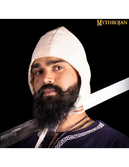 Medieval knight's cape in resistant...