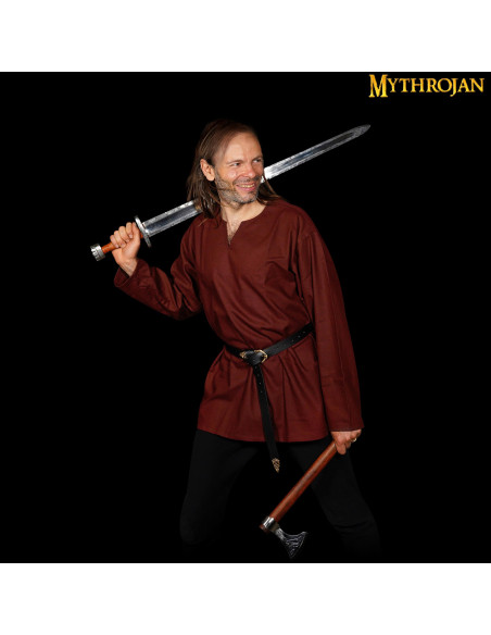 Medieval Raider tunic wide cut brown...