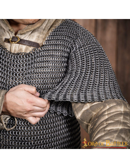 Half sleeve t-shirt in rubber and...