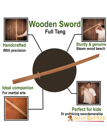 Bokken Samurai in Daito wood for...