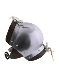 Medieval knee pads in steel, pair 2