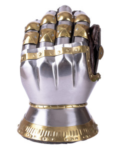 Articulated Brass-Clad Hourglass Gauntlets 2