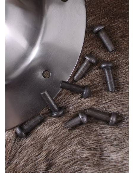 Umbo for Viking shield, with rivets...