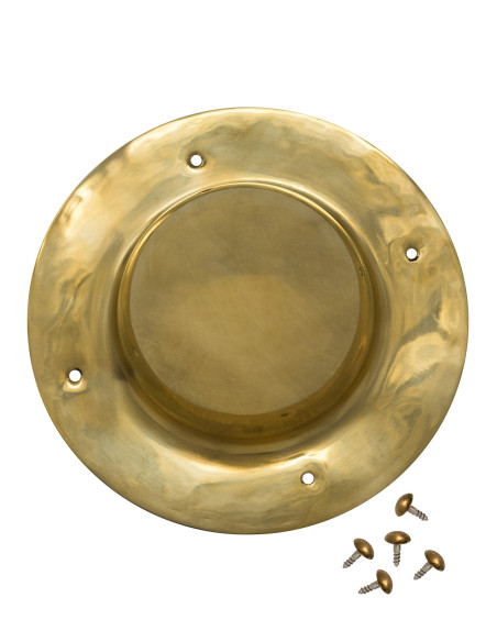 Umbo round Roman shield in brass (20...