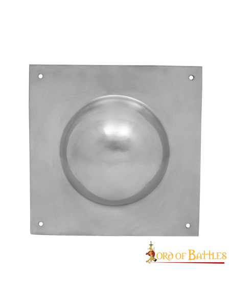 Umbo for Roman shields, silver finish...