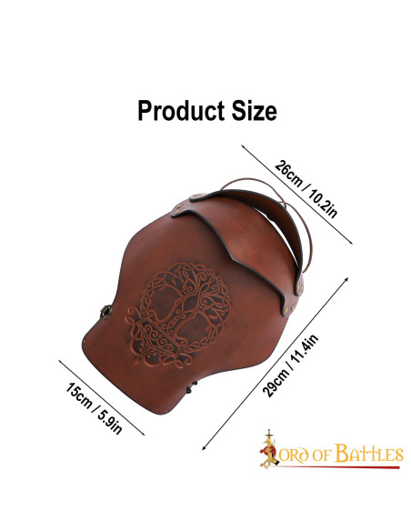 Tree of life shoulder pad for...
