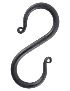 Set of 5 medieval S-shaped hooks 2