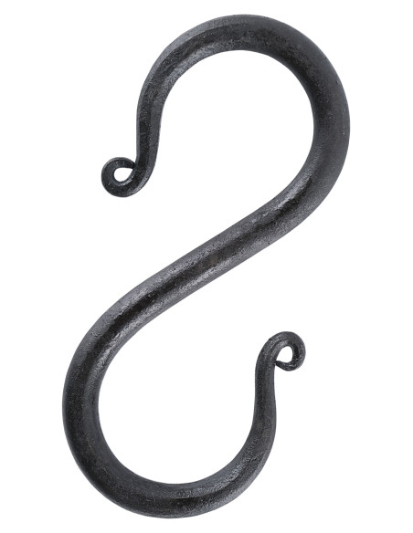 Set of 5 medieval S-shaped hooks