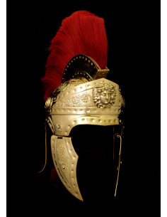 Praetorian guard helmet, brass