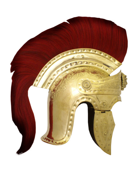 Praetorian guard helmet, brass