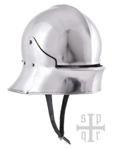 German Gothic Sallet Helmet S. XV Steel 2 mm