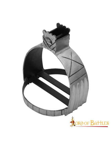 Medieval stirrups in hand-forged...