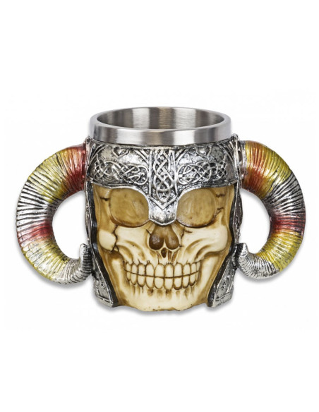 viking skull jug