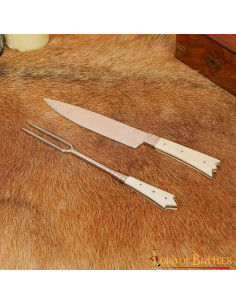 Knife and fork, medieval castle nobility