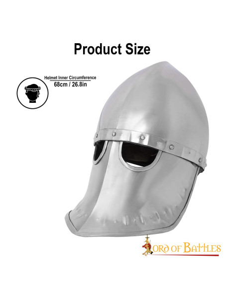 Italo-Norman helmet with mask (12th...