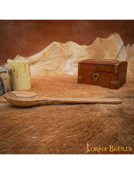 Medieval wooden spoon (24.9 cm.)