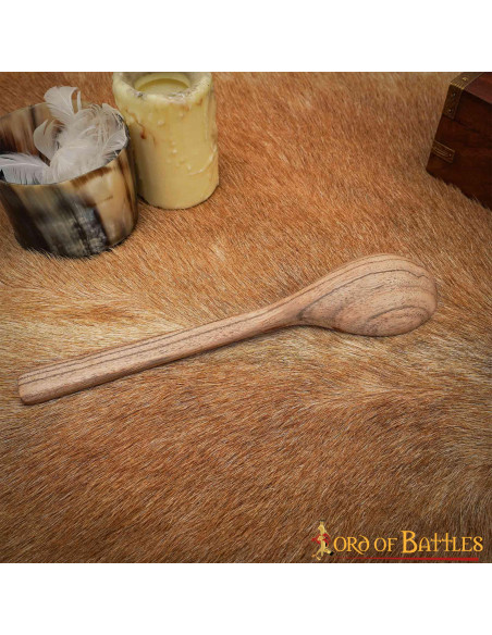 Medieval wooden spoon (24.9 cm.)