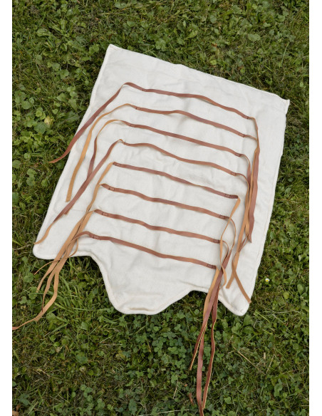 1 Padded gladiator leg protector