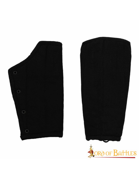 Cotton padded medieval bracelets...