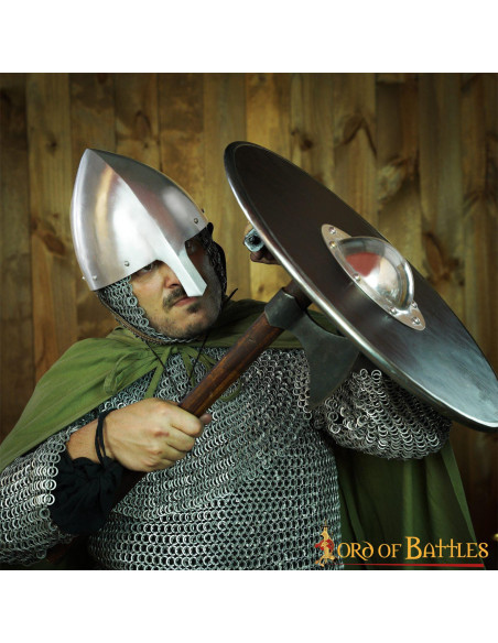 Olmutz 11th century nasal helmet with...