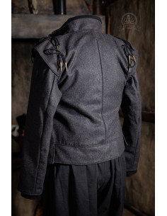 Quentin Wool Musketeer Jacket - Gray 2