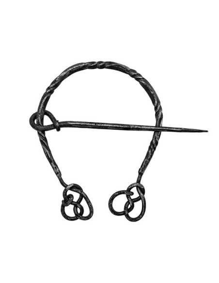 Fibula for capes in polished forged...