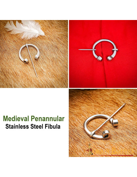 Roman fibula in stainless steel... Roman fibula in stainless steel...