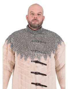 Bishop's mantle with leather straps