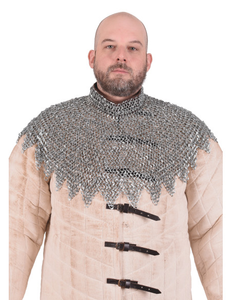 Bishop's mantle with leather straps