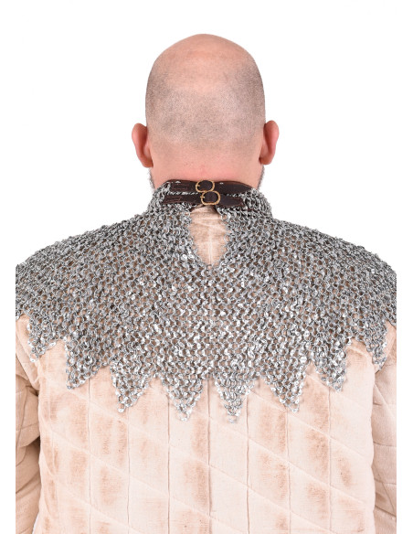 Bishop's mantle with leather straps