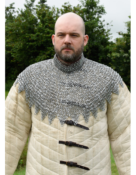 Bishop's mantle with leather straps