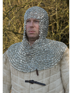 Executioner chain mail edged ring and zinc bath