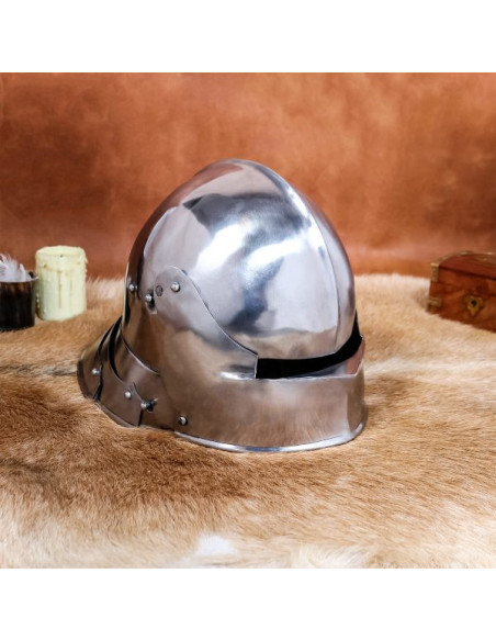 German Sallet medieval helmet, with...