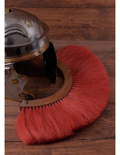 Wooden plume for Roman helmet - Red 2