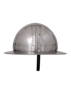 Medieval Italian Kettle helmet, XV century 2