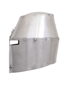 Medieval Crusader Great Helm, Pembridge style, 14th century 2