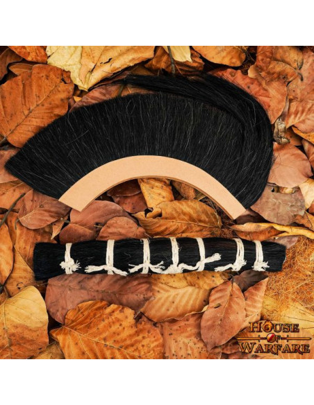 Replacement tuft of dark natural hair...