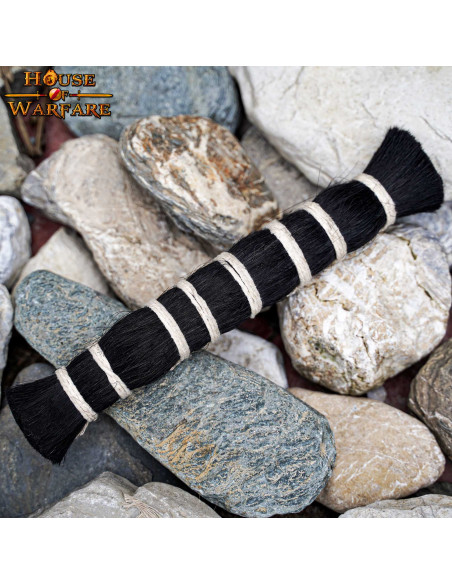 Replacement tuft of dark natural hair...