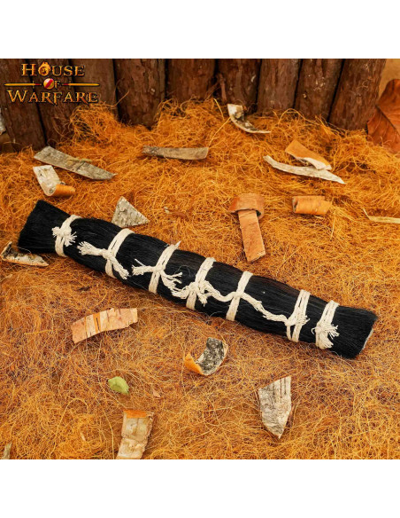 Replacement tuft of dark natural hair...