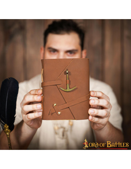 Medieval sailor's diary (17.7x12.7 cm.)