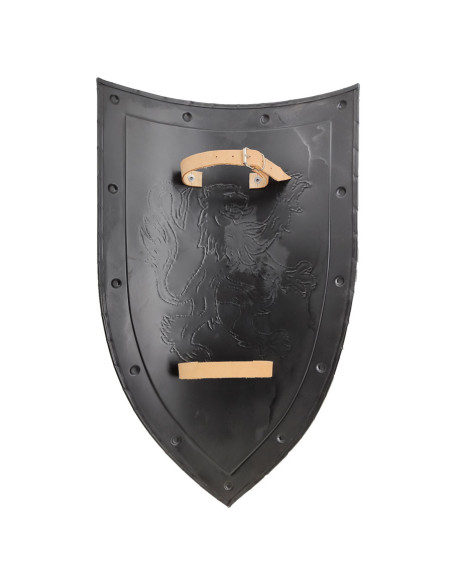 Medieval Rampant Lion Shield