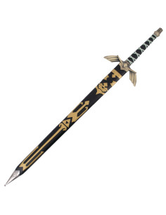 Legend of Zelda sword with hilt and sheath covered in... 2