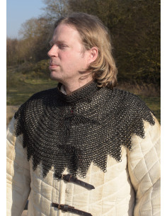 Bishop's Mantle Black Chainmail
