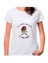 La Vida Pirata Women's T-shirt in white, short sleeve