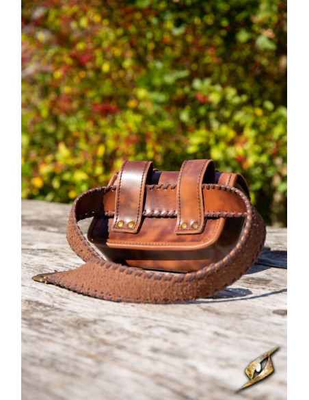 Guerrero leather bag, large