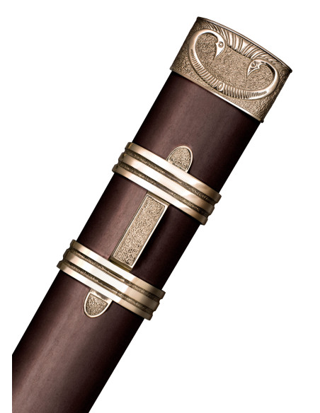 Viking Sword in Damascus Steel, 94 cm.