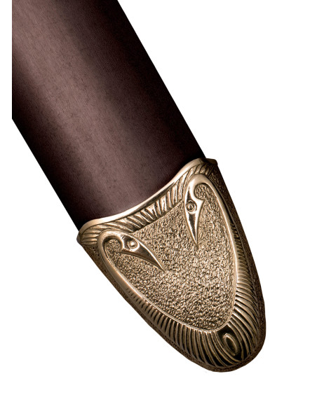 Viking Sword in Damascus Steel, 94 cm.