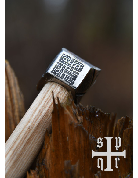 Viking Mammen ax with engravings, 60 cm.